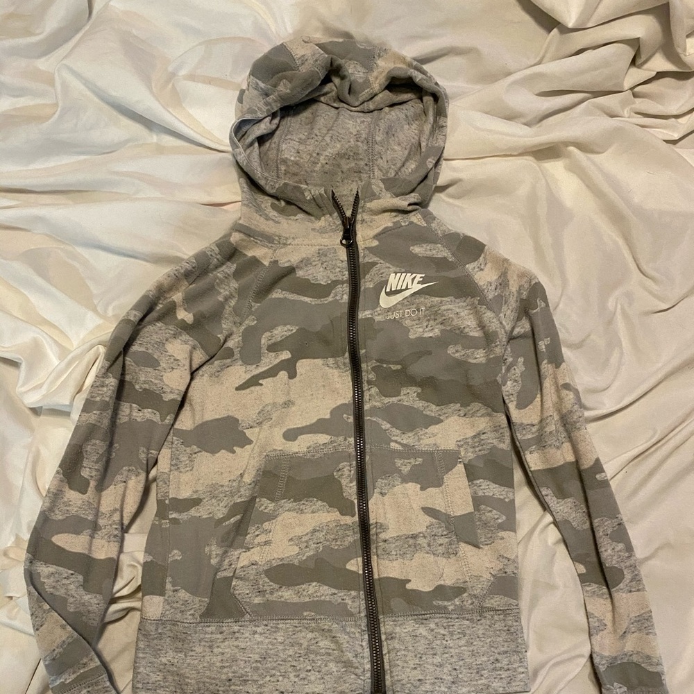Girls Nike Zip-Up Hoodie